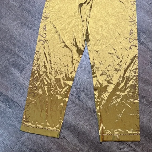 Taylor Swift Fearless Gold pajama Pants with Embroidery - Picture 3 of 13